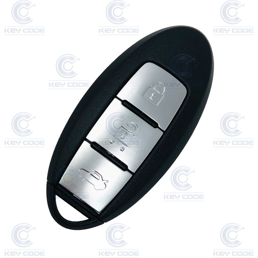 [IN102TE01-AF] MANDO SMARTKEY INFINITI DE 3 BOTONES PARA Q50 (+2013) HITAG 128 BITS AES 4A (285E34GR0A, 285E34GR0C) 433 Mhz FSK