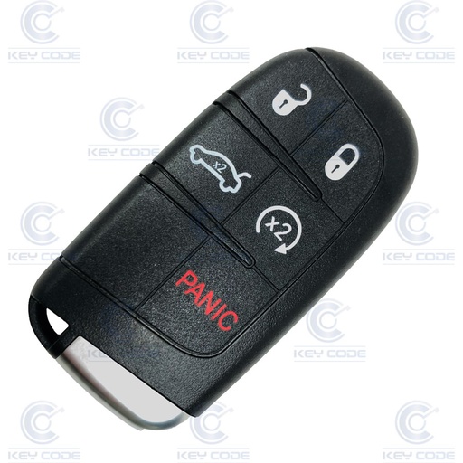[JP100TE05-AF] MANDO DE 5 BOTONES JEEP GRAND CHEROKEE (2014) PCF7953 ID46 433 Mhz ASK
