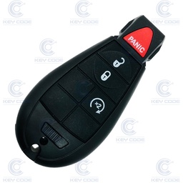 [JP100TE08-AF] JEEP GRAND CHEROKEE (+2012) 3+1 BUTTON FOBIK REMOTE ID46 (56046733AA) 433 Mhz