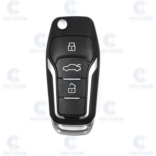 [KD_ZB12-3] MANDO ZB12-3 FORD MUSTANG PARA KEYDIY DE 3 BOTONES PARA MANDOS KEYLESS