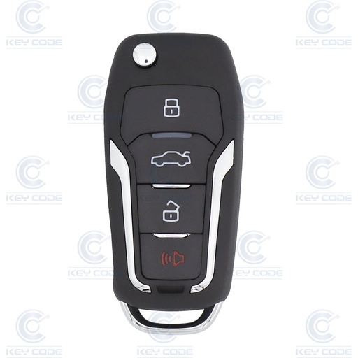 [KD_ZB12-4] MANDO ZB12-4 FORD MUSTANG PARA KEYDIY DE 4 BOTONES PARA MANDOS KEYLESS