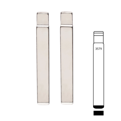 [KDOP100ES01] LÂMINA OPEL DE KEYDIY, XHORSE HU100 #71