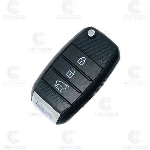 [KI103TE03-OE] MANDO PLEGABLE DE 3 BOTONES DE KIA PICANTO +2017 (95430-G6600) ORIGINAL 6D ID60 433 Mhz 