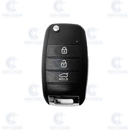 [KI48CS3B-M] CARCASA PLEGABLE 3 BOTONES KIA/HYUNDAI SPORTAGE/CEED  MODERNOS