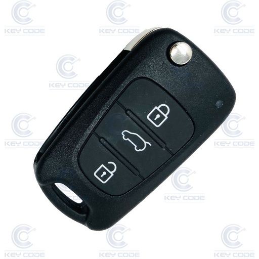 [KI900TE01-OE] TELECOMMANDE KIA SOUL PLIABLE 3 BOUTONS (954302K201) ID46 ORIGINALE 433 Mhz