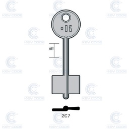 [KL-2C7] LLAVE KEYLINE CR 2C7 (R, CR-2G)