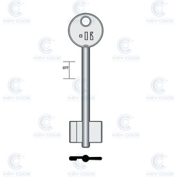 [KL-2IDM4] LLAVE KEYLINE DOBLE PALETA 2IDM4 (IDM, IDM-1G)