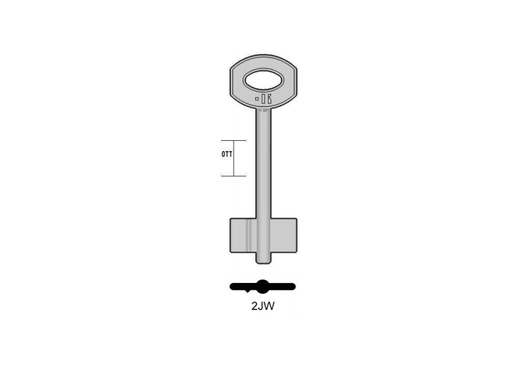 [KL-2JW] LLAVE KEYLINE DOBLE PALETA JUWEL 2JW (JW35, JW-40G)