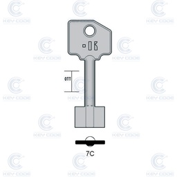 [KL-7C] LLAVE KEYLINE 7C (5R7, CR-1G)