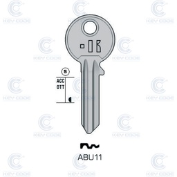 [KL-ABU11] LLAVE KEYLINE ABUS ABU11 (AB10, ABU-2D) 