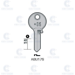 [KL-ABU17S] LLAVE KEYLINE ABUS ABU17S (AB17R, ABU-50) 
