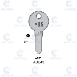 [KL-ABU43] LLAVE KEYLINE ABU43 (AB43, ARN-3)