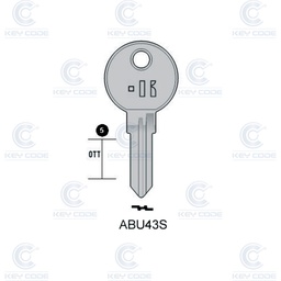 [KL-ABU43S] LLAVE KEYLINE ABU43S (AB43R, ARN-3D)
