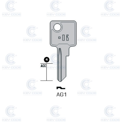 [KL-AG1] CLÉ YALE KEYLINE AG1 (MA2R, MQ-1D)