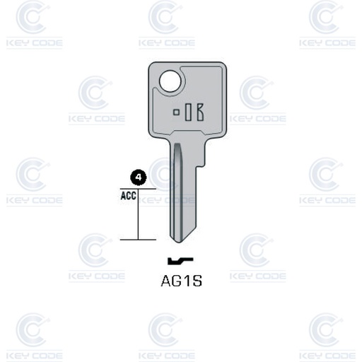 [KL-AG1S] LLAVE KEYLINE AG1S (MA2, MQ-1I)