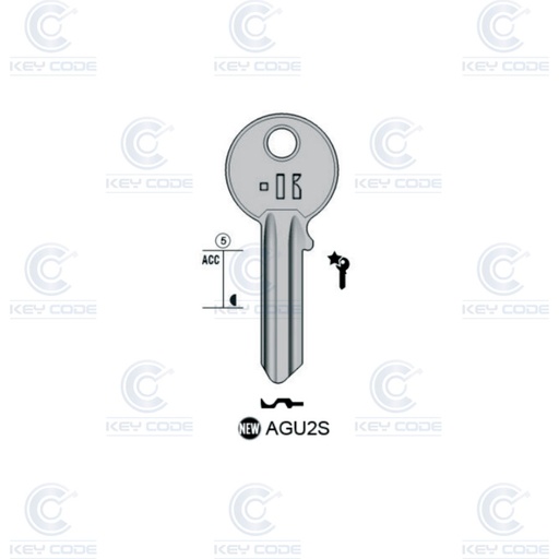 [KL-AGU2S] CLÉ KEYLINE AGU2S (AG2R, AG-8I)