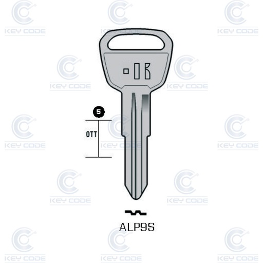 [KL-ALP9S] LLAVE KEYLINE ALP9S (ALP9R, ALP-2D)