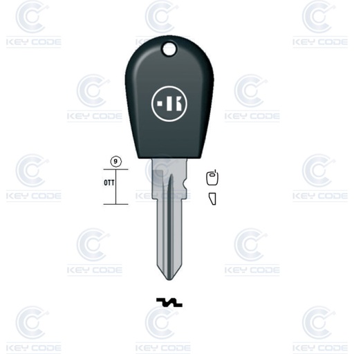 [KL-AR1505TK] POD KEY ALFA ROMEO AR1505 (GT15, FI-13P3)