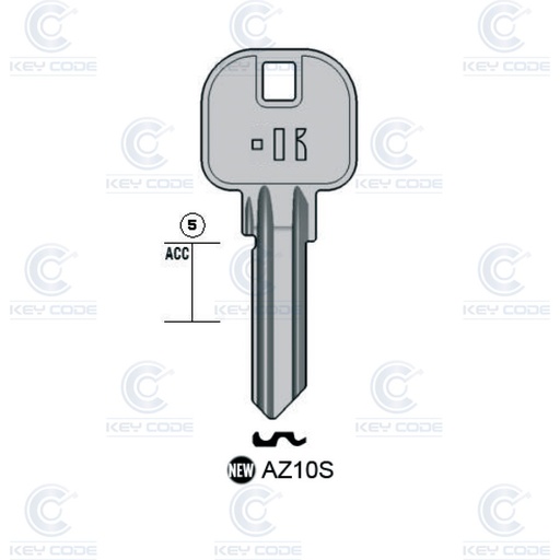 [KL-AZ10S] LLAVE KEYLINE AZ10S (AZ10R, AZ-17)