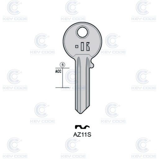 [KL-AZ11S] LLAVE KEYLINE AZBE AZ11S (AZ-10)
