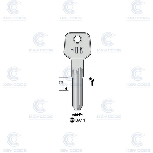 [KL-BA11] CLÉ KEYLINE BASI BA11 (BAI26)