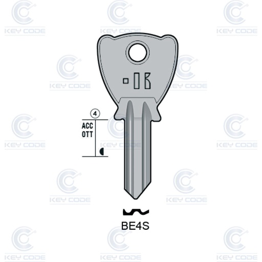 [KL-BE4S] LLAVE KEYLINE BETA BE4S (BE201, BE-4I)