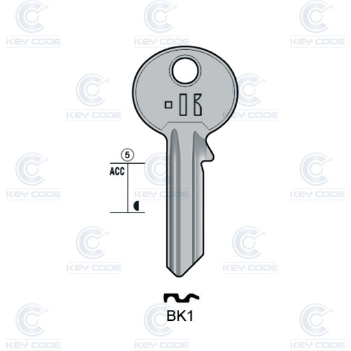 [KL-BK1] LLAVE KEYLINE BKS BK1 (BK1, BK-1D) 