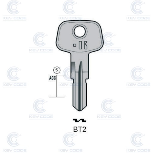 [KL-BT2] LLAVE DE KEYLINE COR87 (CB87, COR-37)
