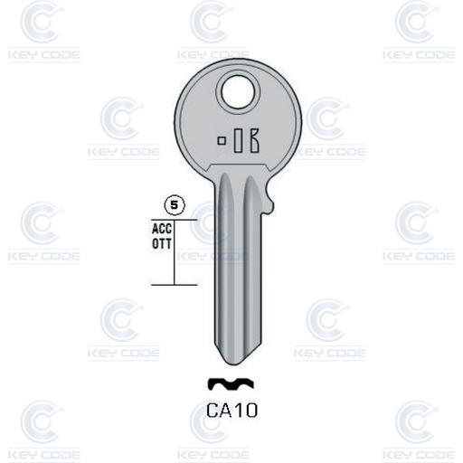 [KL-CA10] LLAVE KEYLINE CISE CA10 (CS24, LO-3D)