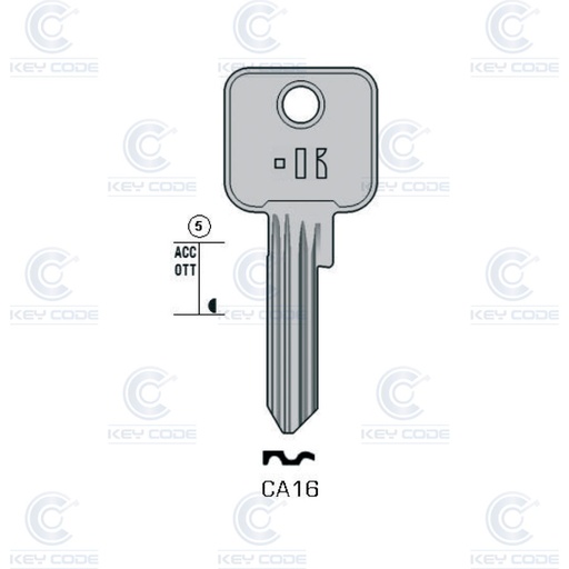 [KL-CA16] LLAVE KEYLINE CA16 (CS46, ABU-17D)