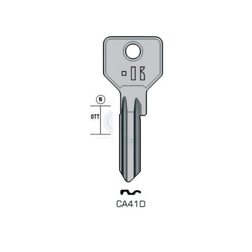 [KL-CA41D] LLAVE KEYLINE CISA CA41D (CS119, CI-51D) 