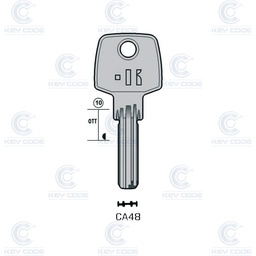 [KL-CA48] LLAVE DE PUNTOS KEYLINE CA48 (CS48, CI-17)