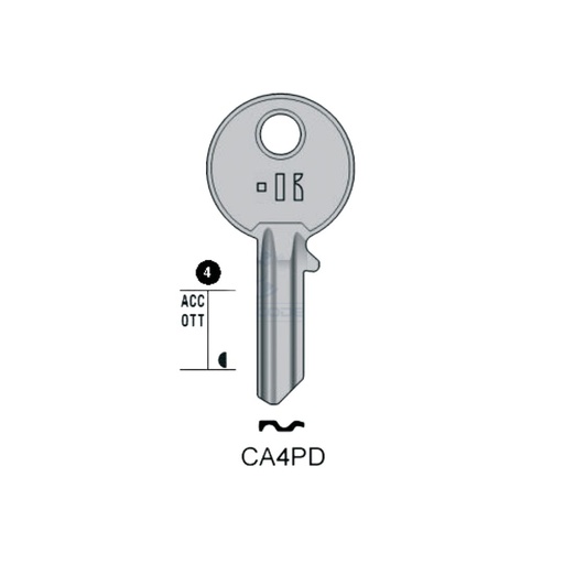 [KL-CA4PD] LLAVE KEYLINE CA4PD (CS6, ABU-42D)