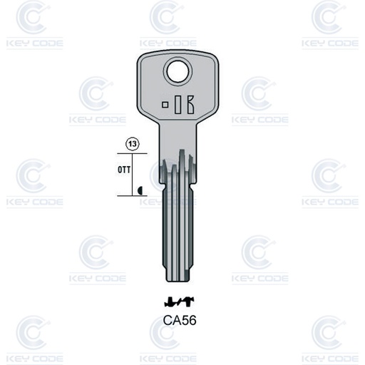 [KL-CA56] LLAVE DE PUNTOS KEYLINE CA56 (CS141, CI-35)