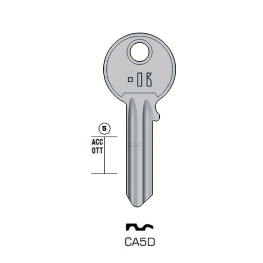 [KL-CA5D] LLAVE KEYLINE CISA CA5D (CS206, CI-DL)