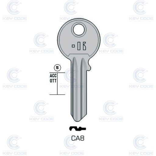 [KL-CA8] LLAVE KEYLINE CA8 (CS18, LO-1D) 