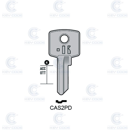 [KL-CAS2PD] LLAVE KEYLINE CAS2PD (CIS2, CIS-3)