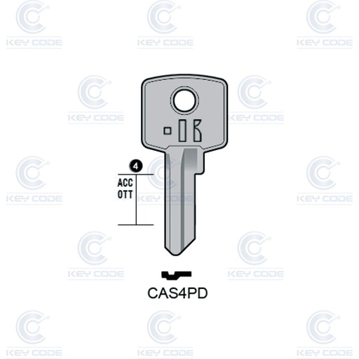 [KL-CAS4PD] LLAVE KEYLINE CAS-CISMA CAS4PD (CIS4, CIS-2) 