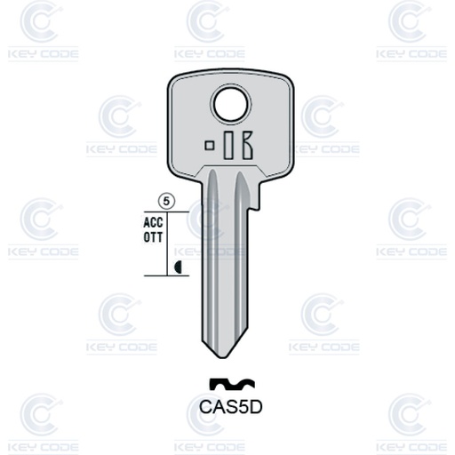 [KL-CAS5D] LLAVE KEYLINE CAS-CISMA CAS5D (CIS5, CIS-1D)