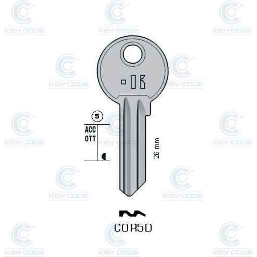 [KL-COR5D] LLAVE KEYLINE COR5D (CB5, COR-2D)