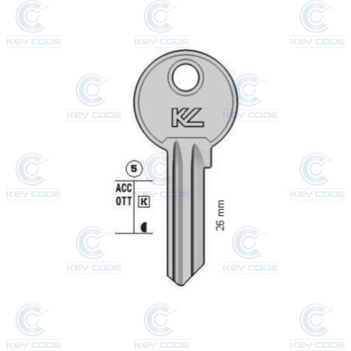 [KL-COR5S] LLAVE KEYLINE COR5S (CB5R, COR-2I)
