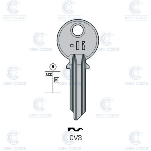 [KL-CV3] CLE KEYLINE CV3 (CVL3, CVL-5D)