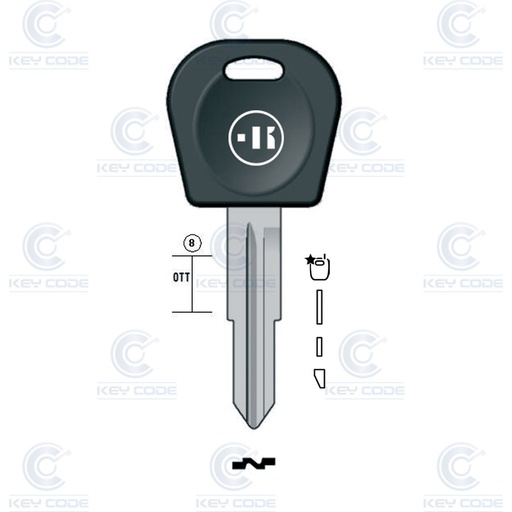 [KL-DAE47TK] POD KEY DAEWOO, CHEVROLET DAE47 (DWO5, DAE-4P1)