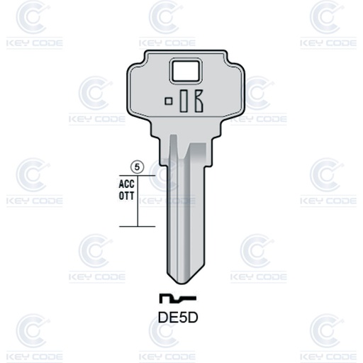 [KL-DE5D] LLAVE KEYLINE DE5D (DX1, DX-5D)