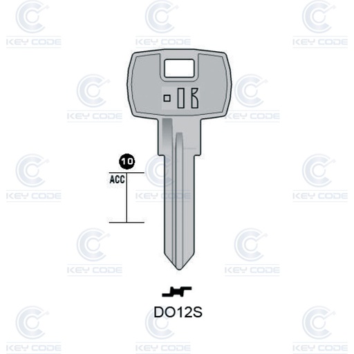 [KL-DO12S] LLAVE KEYLINE DOM DO12S (DM17R, DOM-12)
