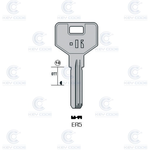 [KL-ER5] CLÉ KEYLINE ER5 (EZ-DS15R, EZ5X)