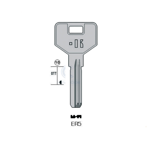 [KL-ER5] CLÉ KEYLINE ER5 (EZ-DS15R, EZ5X)