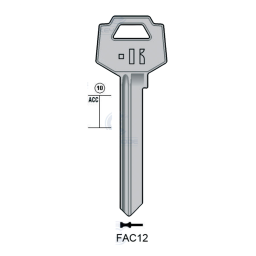 [KL-FAC12] LLAVE KEYLINE FAC12 (FAC-18)