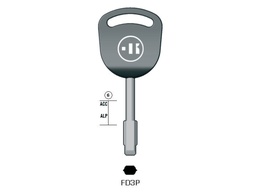 [KL-FD3P] KEY KEYLINE FORD FD3P (FO21, FO-6P) WITHOUT TRANSPONDER HOLE