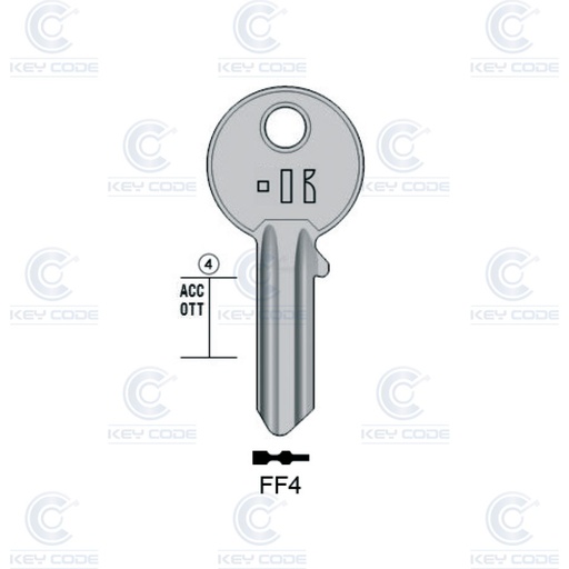 [KL-FF4] CLE KEYLINE FF-FACCHINETTI FF4 (FF15, FF-3) 
